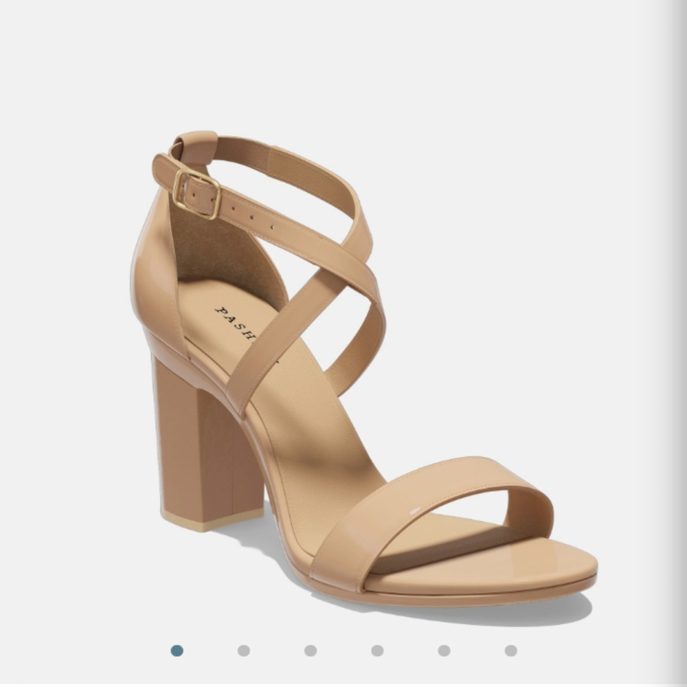 Pashion Footwear size 7 convertible heels